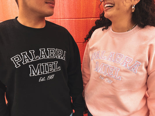 Palabra Miel Collegiate Crewneck