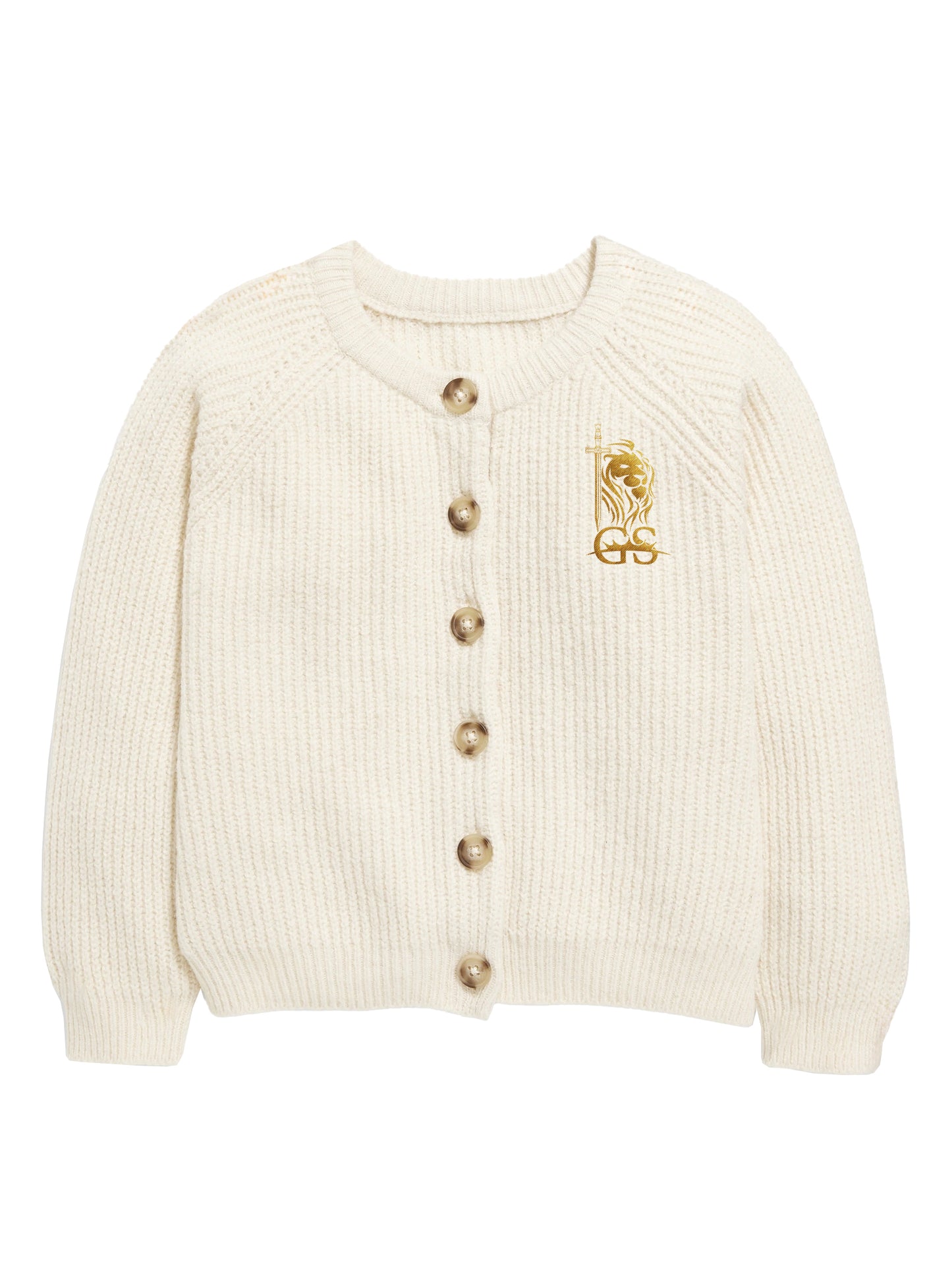 Button-Front Cardigan for Toddler Girls