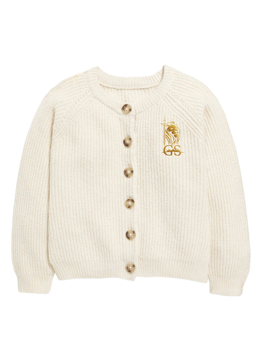 Button-Front Cardigan for Toddler Girls
