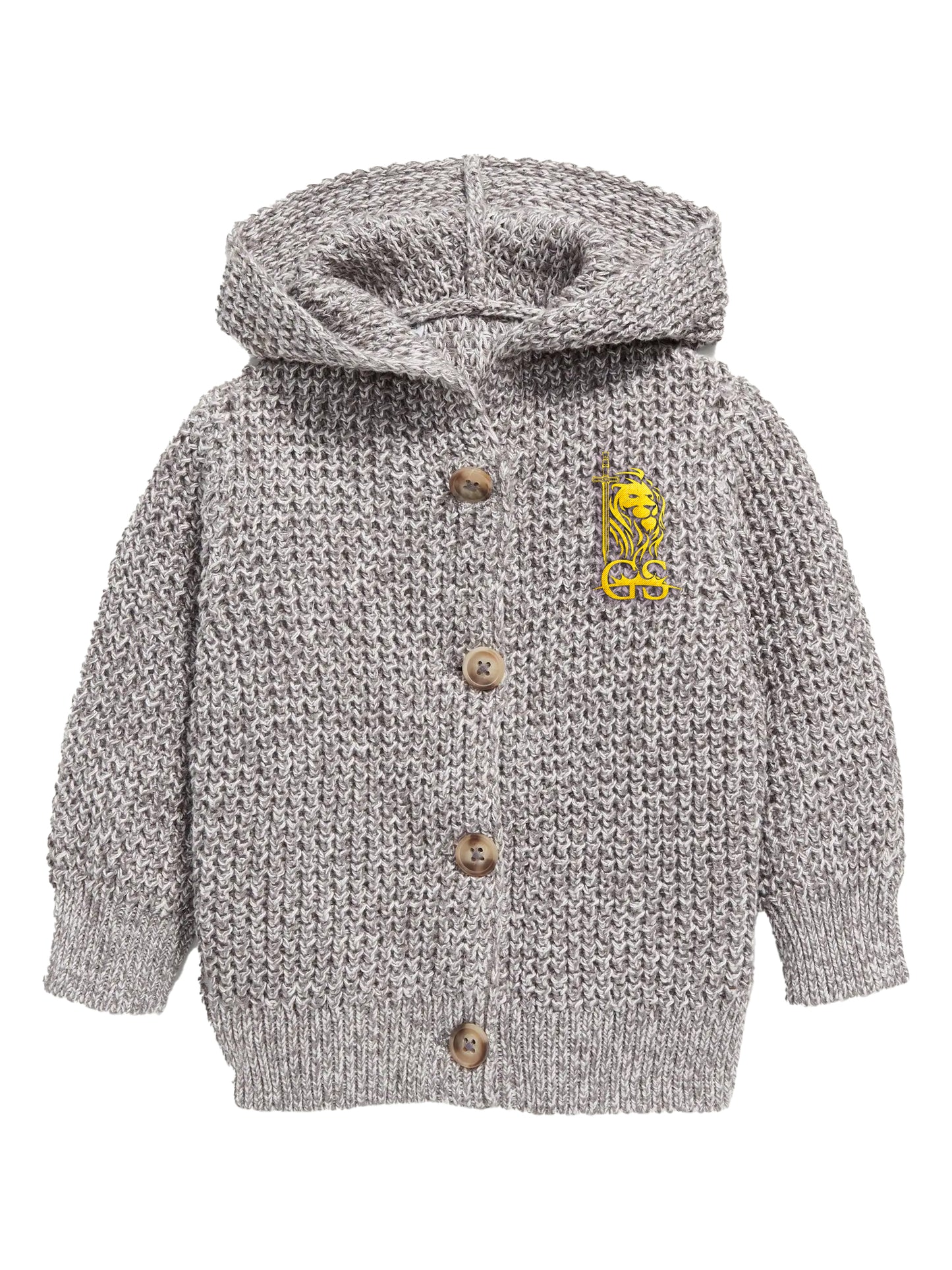 Hooded Knitted Sweater for Baby