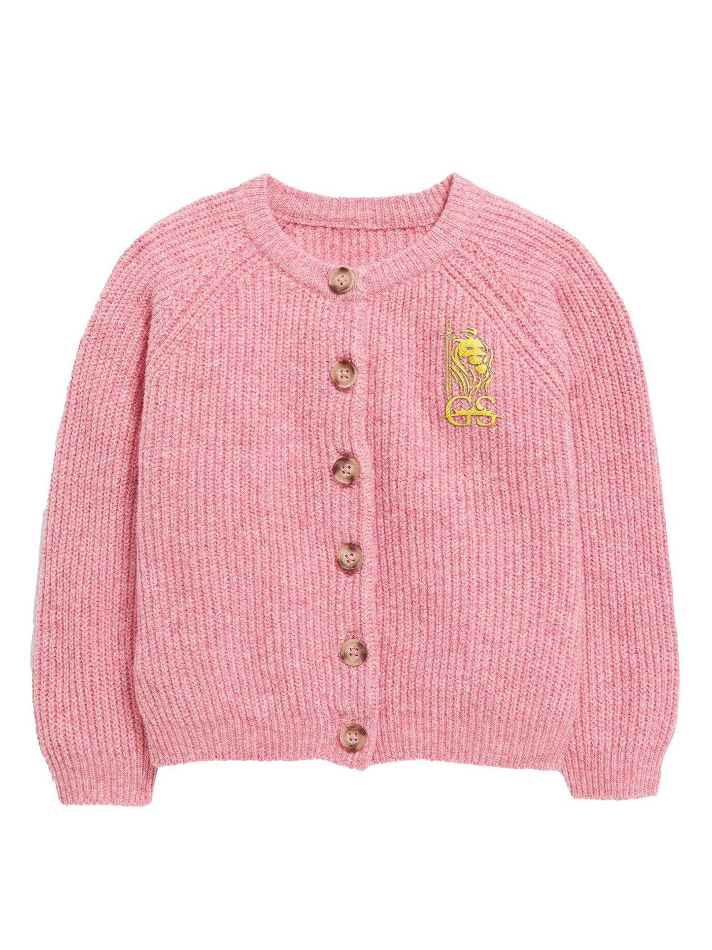 Button-Front Cardigan for Toddler Girls