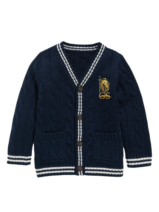 Knitted Button Cardigan Sweater for Toddler Boys