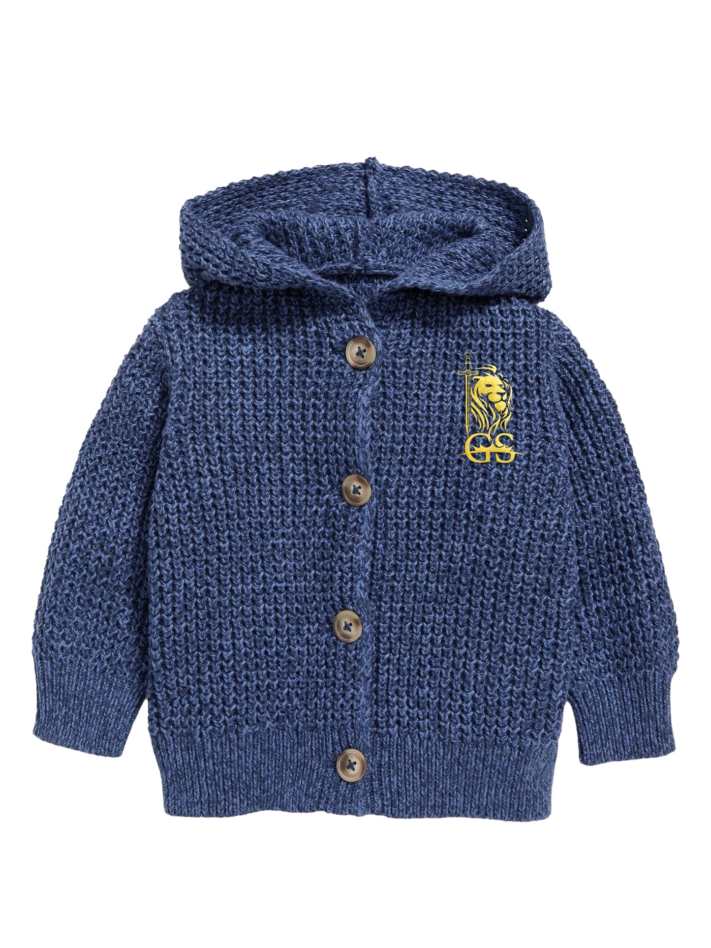Hooded Knitted Sweater for Baby